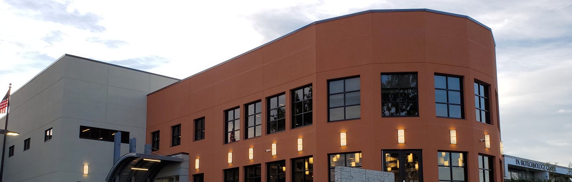 The Pennsylvania Biotechnology Center campus in Doylestown, Pennsylvania